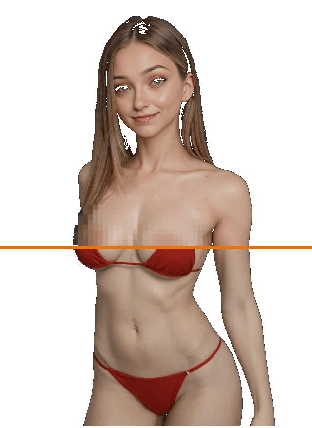 Face swap AI generator example — before and after swap